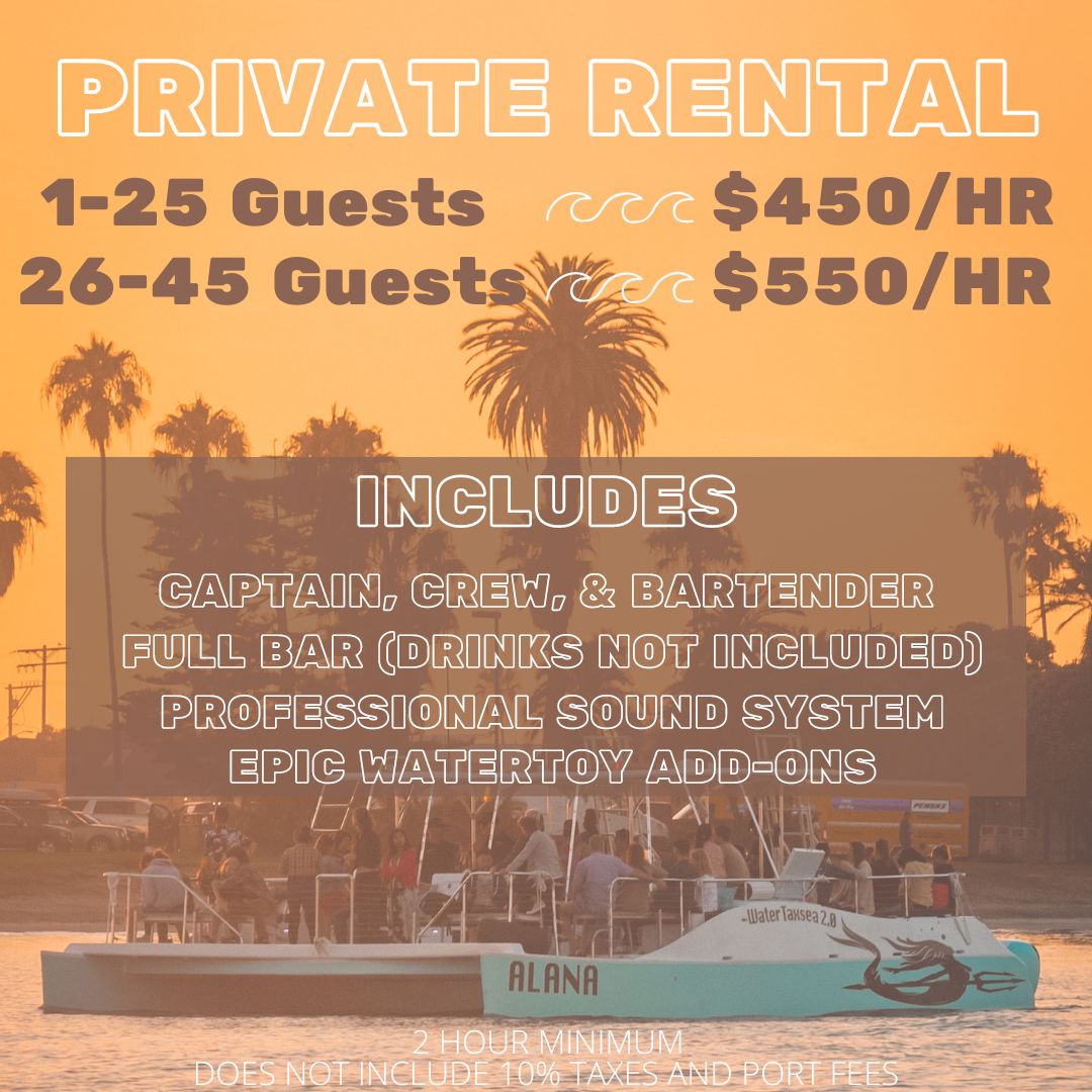 private yacht rental prices 